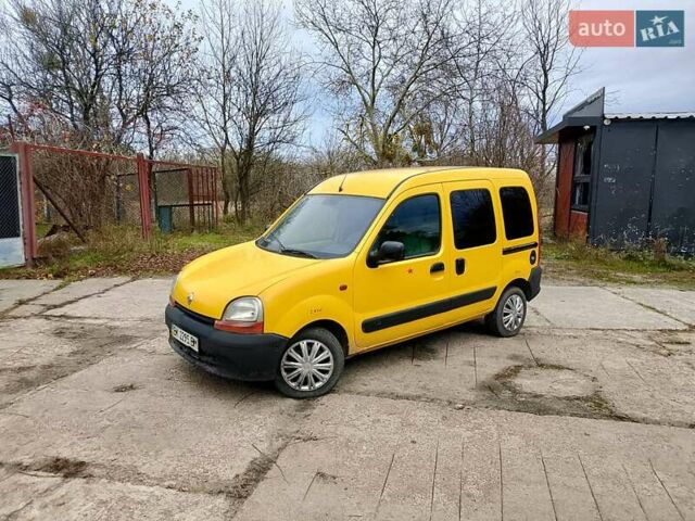Желтый Рено Кенгу, объемом двигателя 1.9 л и пробегом 167 тыс. км за 3000 $, фото 24 на Automoto.ua