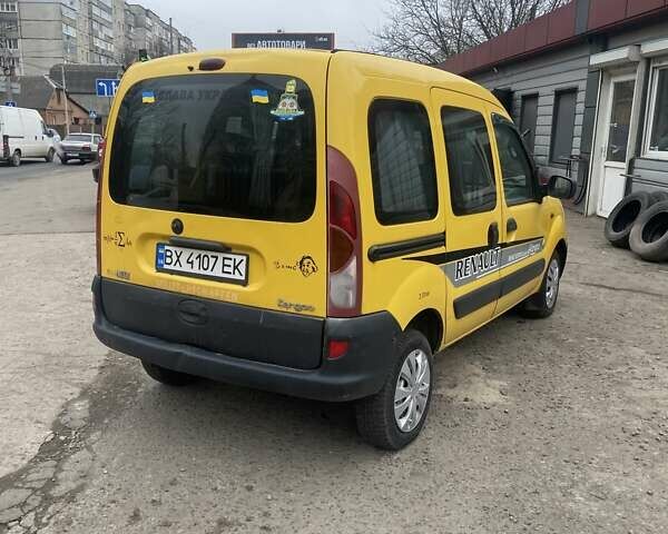 Желтый Рено Кенгу, объемом двигателя 1.9 л и пробегом 398 тыс. км за 2300 $, фото 3 на Automoto.ua