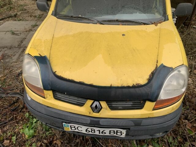 Жовтий Рено Кєнгу, об'ємом двигуна 1.5 л та пробігом 230 тис. км за 1499 $, фото 1 на Automoto.ua