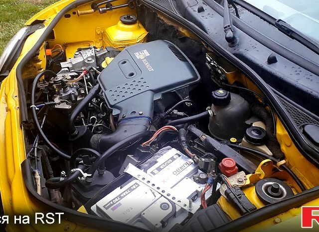 Желтый Рено Кенгу, объемом двигателя 1.9 л и пробегом 258 тыс. км за 3300 $, фото 7 на Automoto.ua