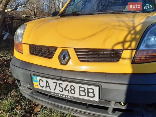 Желтый Рено Кенгу, объемом двигателя 1.5 л и пробегом 320 тыс. км за 2600 $, фото 7 на Automoto.ua