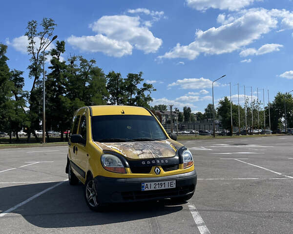 Рено Кенгу 2003 в Киеве на Automoto.ua Желтый Рено Кенгу, объемом двигателя 1.5 л и пробегом 350 тыс. км за 3100 $, фото 2 на Automoto.ua