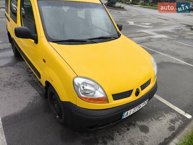 Жовтий Рено Кєнгу, об'ємом двигуна 1.46 л та пробігом 230 тис. км за 4000 $, фото 4 на Automoto.ua