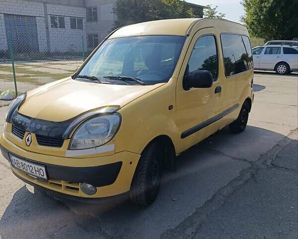 Желтый Рено Кенгу, объемом двигателя 1.5 л и пробегом 348 тыс. км за 2500 $, фото 3 на Automoto.ua