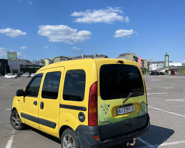 Рено Кенгу 2003 в Киеве на Automoto.ua Желтый Рено Кенгу, объемом двигателя 1.5 л и пробегом 350 тыс. км за 3100 $, фото 5 на Automoto.ua