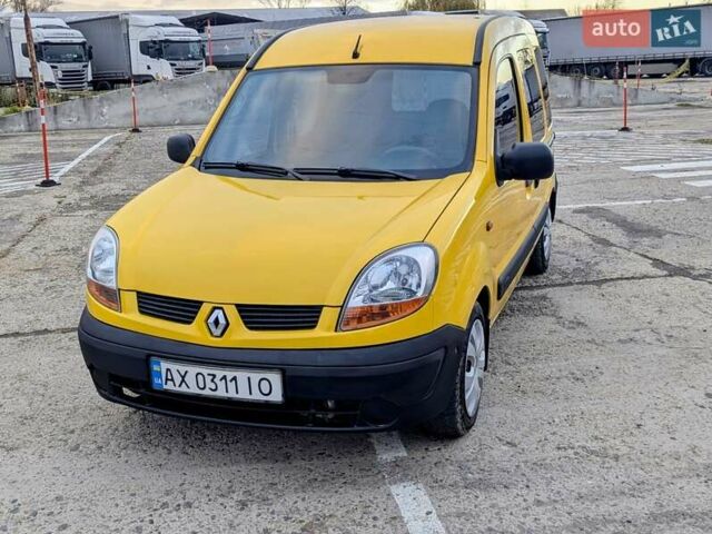 Желтый Рено Кенгу, объемом двигателя 1.46 л и пробегом 250 тыс. км за 2999 $, фото 11 на Automoto.ua
