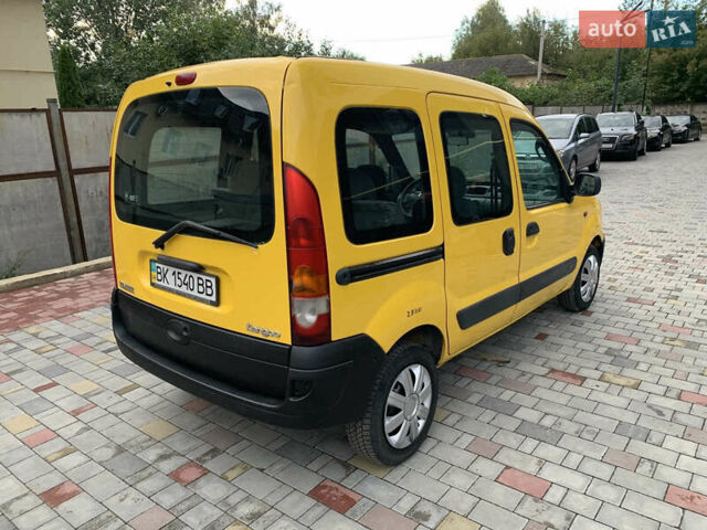 Желтый Рено Кенгу, объемом двигателя 0 л и пробегом 150 тыс. км за 3200 $, фото 9 на Automoto.ua