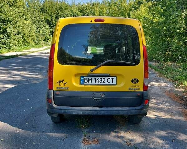 Желтый Рено Кенгу, объемом двигателя 1.46 л и пробегом 225 тыс. км за 3300 $, фото 11 на Automoto.ua
