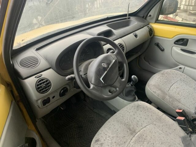 Жовтий Рено Кєнгу, об'ємом двигуна 1.5 л та пробігом 230 тис. км за 1499 $, фото 6 на Automoto.ua