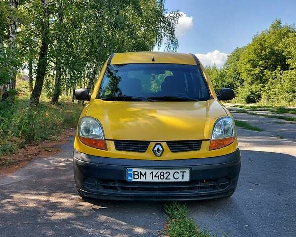 Желтый Рено Кенгу, объемом двигателя 1.46 л и пробегом 225 тыс. км за 3300 $, фото 8 на Automoto.ua