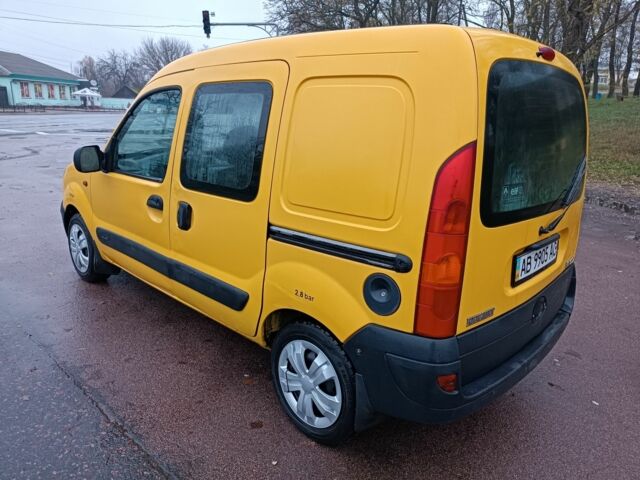 Желтый Рено Кенгу, объемом двигателя 1.5 л и пробегом 250 тыс. км за 3450 $, фото 4 на Automoto.ua