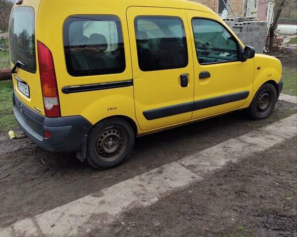 Жовтий Рено Кєнгу, об'ємом двигуна 1.46 л та пробігом 157 тис. км за 3500 $, фото 8 на Automoto.ua
