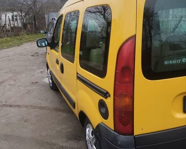 Желтый Рено Кенгу, объемом двигателя 1.5 л и пробегом 225 тыс. км за 3650 $, фото 6 на Automoto.ua