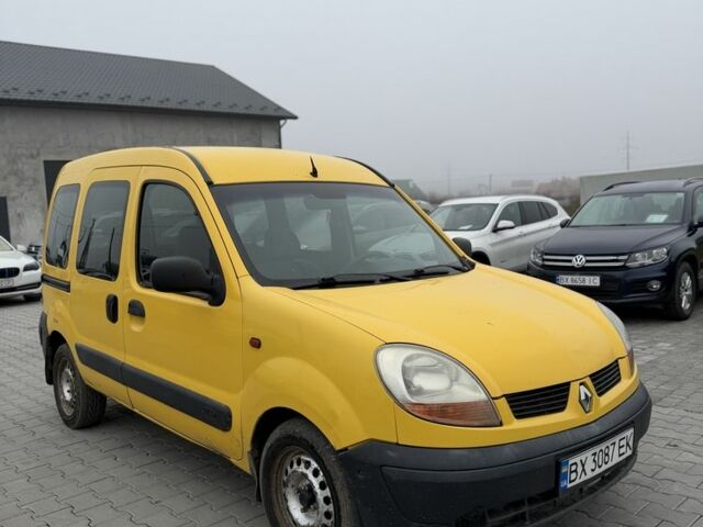Жовтий Рено Кєнгу, об'ємом двигуна 1.5 л та пробігом 290 тис. км за 2999 $, фото 2 на Automoto.ua