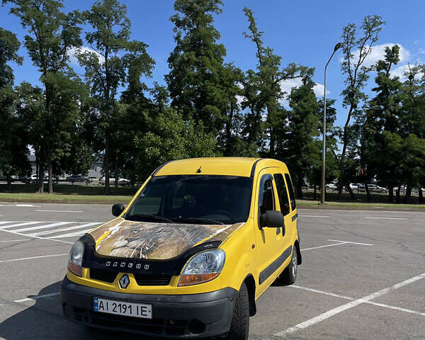 Рено Кенгу 2003 в Киеве на Automoto.ua Желтый Рено Кенгу, объемом двигателя 1.5 л и пробегом 350 тыс. км за 3100 $, фото 3 на Automoto.ua