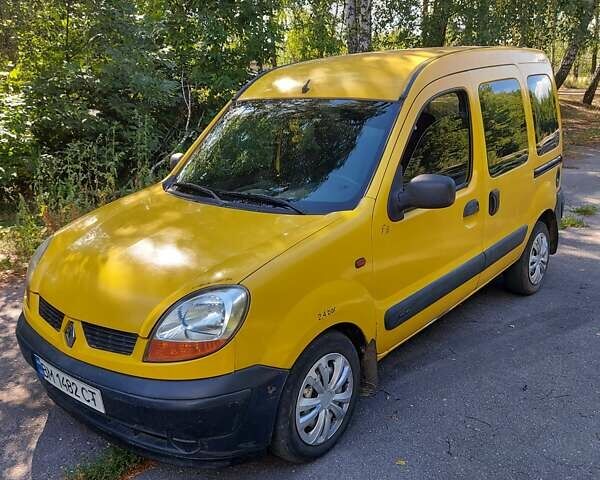 Желтый Рено Кенгу, объемом двигателя 1.46 л и пробегом 225 тыс. км за 3300 $, фото 7 на Automoto.ua