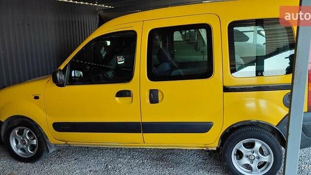 Желтый Рено Кенгу, объемом двигателя 1.46 л и пробегом 200 тыс. км за 3600 $, фото 26 на Automoto.ua