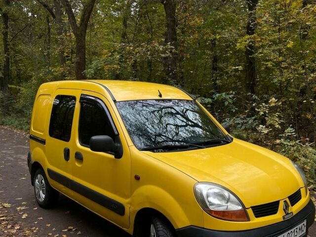 Рено Кенгу 2003 в Белой Церкве на Automoto.ua Желтый Рено Кенгу, объемом двигателя 1.5 л и пробегом 98 тыс. км за 3350 $, фото 4 на Automoto.ua
