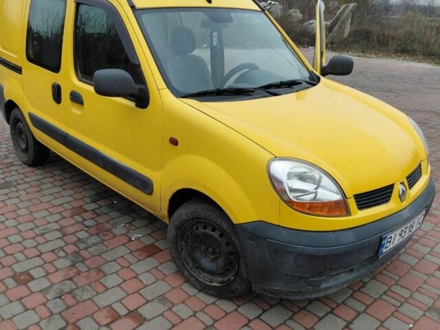 Жовтий Рено Кєнгу, об'ємом двигуна 1.5 л та пробігом 240 тис. км за 3650 $, фото 1 на Automoto.ua