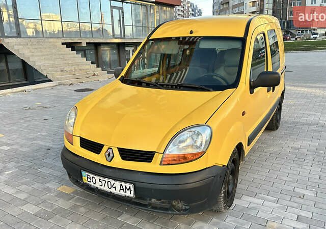 Желтый Рено Кенгу, объемом двигателя 1.46 л и пробегом 485 тыс. км за 2650 $, фото 4 на Automoto.ua