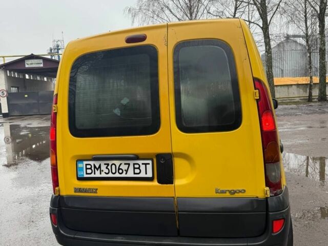 Желтый Рено Кенгу, объемом двигателя 1.5 л и пробегом 450 тыс. км за 3200 $, фото 3 на Automoto.ua