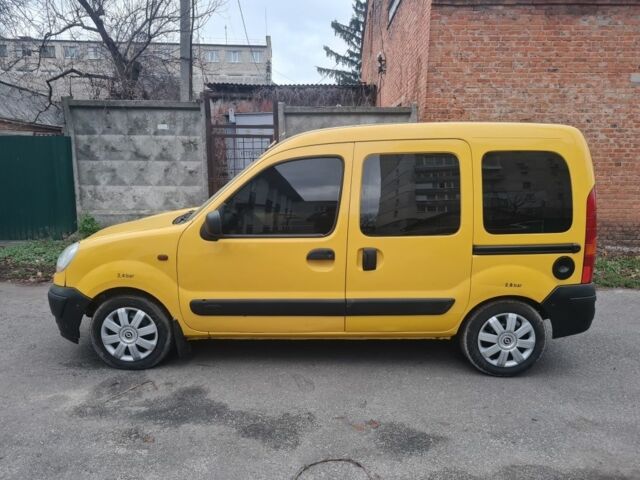Жовтий Рено Кєнгу, об'ємом двигуна 1.5 л та пробігом 227 тис. км за 3000 $, фото 1 на Automoto.ua