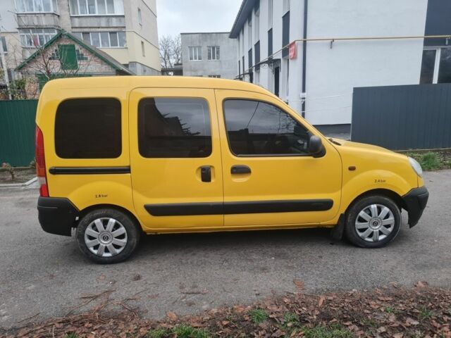 Жовтий Рено Кєнгу, об'ємом двигуна 1.5 л та пробігом 227 тис. км за 3000 $, фото 5 на Automoto.ua