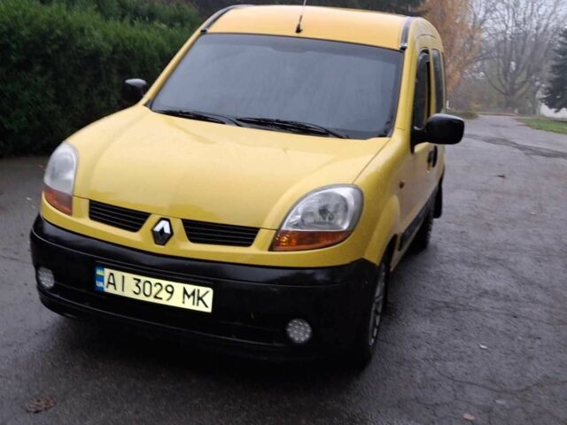 Желтый Рено Кенгу, объемом двигателя 1.5 л и пробегом 210 тыс. км за 3300 $, фото 6 на Automoto.ua