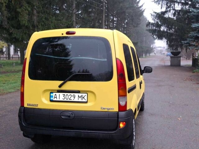 Желтый Рено Кенгу, объемом двигателя 1.5 л и пробегом 210 тыс. км за 3300 $, фото 8 на Automoto.ua