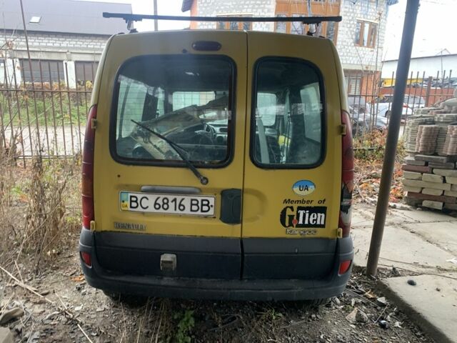 Жовтий Рено Кєнгу, об'ємом двигуна 1.5 л та пробігом 230 тис. км за 1499 $, фото 4 на Automoto.ua