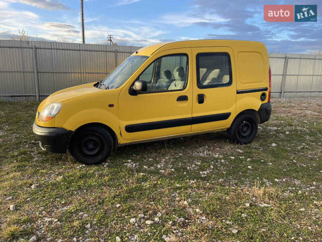 Желтый Рено Кенгу, объемом двигателя 1.5 л и пробегом 485 тыс. км за 2750 $, фото 8 на Automoto.ua