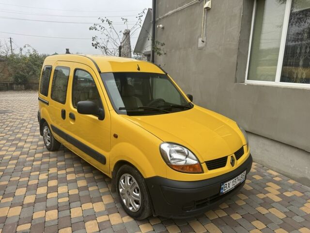 Желтый Рено Кенгу, объемом двигателя 1.5 л и пробегом 300 тыс. км за 4500 $, фото 6 на Automoto.ua