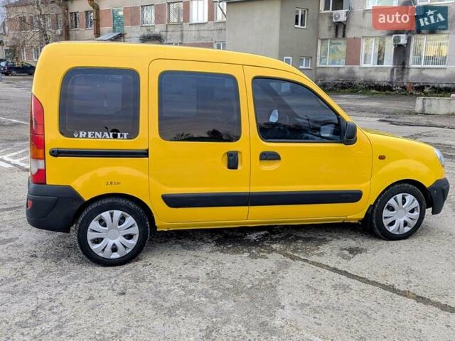 Желтый Рено Кенгу, объемом двигателя 1.46 л и пробегом 250 тыс. км за 2999 $, фото 7 на Automoto.ua