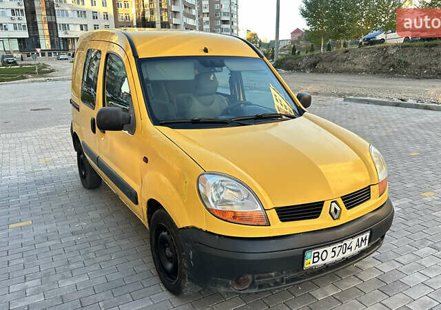 Желтый Рено Кенгу, объемом двигателя 1.46 л и пробегом 485 тыс. км за 2650 $, фото 7 на Automoto.ua