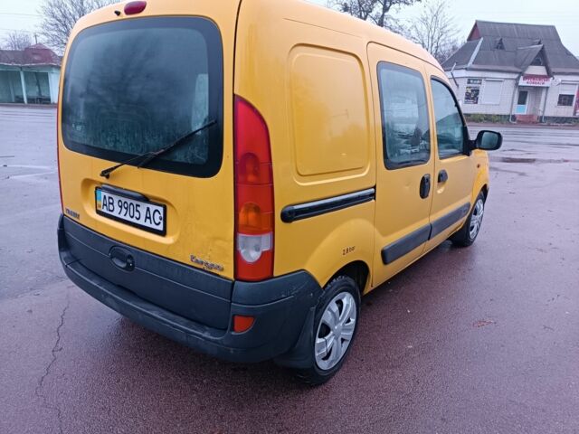 Желтый Рено Кенгу, объемом двигателя 1.5 л и пробегом 250 тыс. км за 3450 $, фото 3 на Automoto.ua