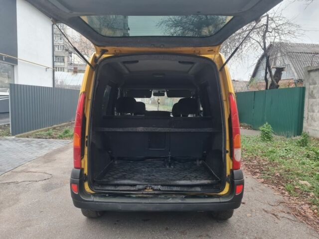 Жовтий Рено Кєнгу, об'ємом двигуна 1.5 л та пробігом 227 тис. км за 3000 $, фото 13 на Automoto.ua