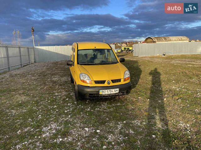 Желтый Рено Кенгу, объемом двигателя 1.5 л и пробегом 485 тыс. км за 2750 $, фото 4 на Automoto.ua