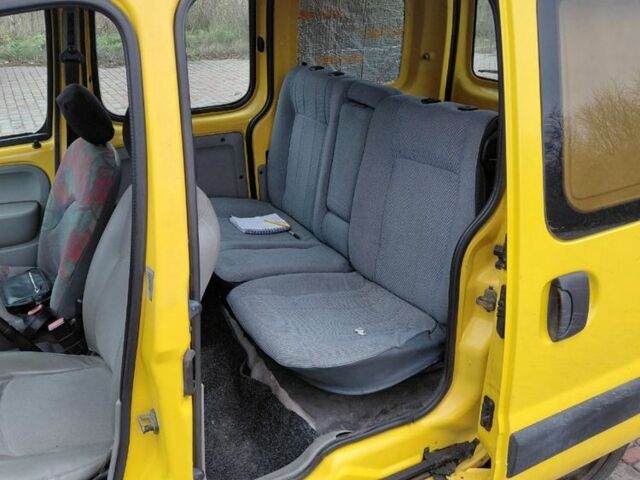 Жовтий Рено Кєнгу, об'ємом двигуна 1.5 л та пробігом 240 тис. км за 3650 $, фото 3 на Automoto.ua