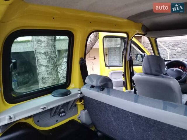 Желтый Рено Кенгу, объемом двигателя 1.4 л и пробегом 290 тыс. км за 3500 $, фото 37 на Automoto.ua