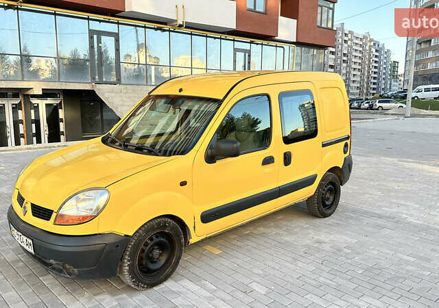 Желтый Рено Кенгу, объемом двигателя 1.46 л и пробегом 485 тыс. км за 2650 $, фото 3 на Automoto.ua