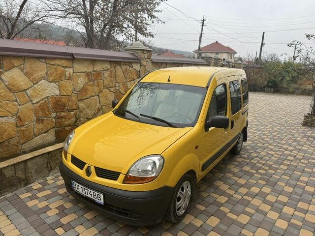 Желтый Рено Кенгу, объемом двигателя 1.5 л и пробегом 300 тыс. км за 4500 $, фото 11 на Automoto.ua