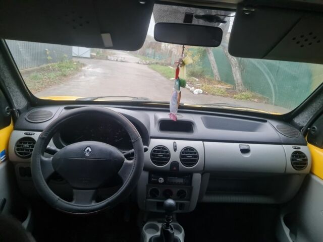 Жовтий Рено Кєнгу, об'ємом двигуна 1.5 л та пробігом 227 тис. км за 3000 $, фото 9 на Automoto.ua