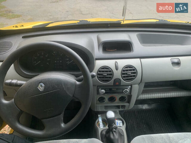 Жовтий Рено Кєнгу, об'ємом двигуна 1.46 л та пробігом 293 тис. км за 3500 $, фото 4 на Automoto.ua