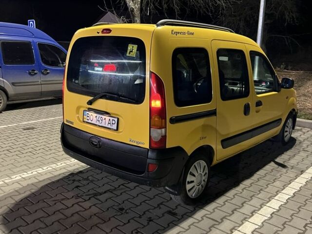 Желтый Рено Кенгу, объемом двигателя 0 л и пробегом 164 тыс. км за 3600 $, фото 2 на Automoto.ua