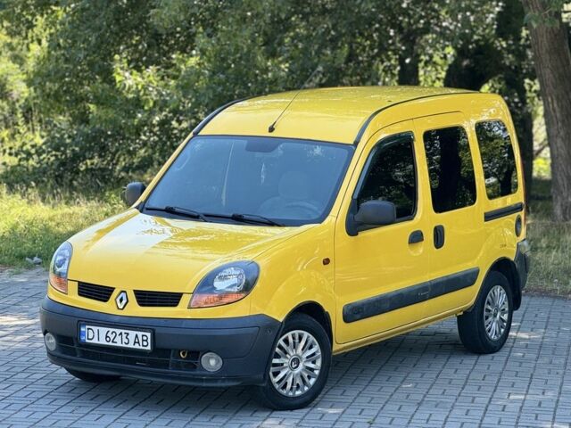 Желтый Рено Кенгу, объемом двигателя 1.5 л и пробегом 305 тыс. км за 4250 $, фото 6 на Automoto.ua