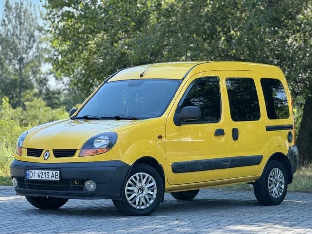 Желтый Рено Кенгу, объемом двигателя 1.5 л и пробегом 305 тыс. км за 4250 $, фото 5 на Automoto.ua