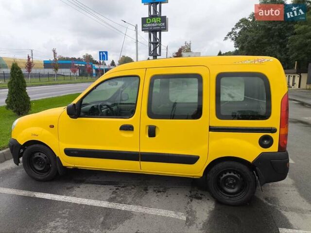 Жовтий Рено Кєнгу, об'ємом двигуна 1.46 л та пробігом 230 тис. км за 4000 $, фото 3 на Automoto.ua
