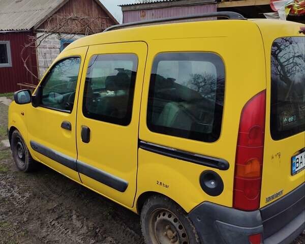 Жовтий Рено Кєнгу, об'ємом двигуна 1.46 л та пробігом 157 тис. км за 3500 $, фото 3 на Automoto.ua