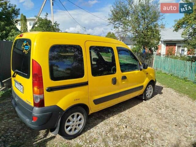 Желтый Рено Кенгу, объемом двигателя 1.5 л и пробегом 220 тыс. км за 3899 $, фото 5 на Automoto.ua