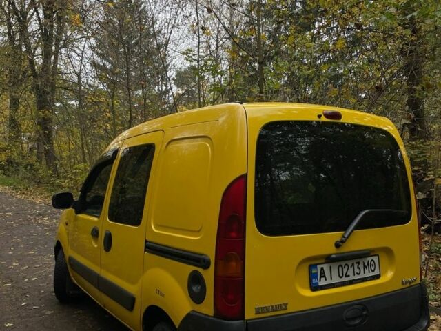 Рено Кенгу 2003 в Белой Церкве на Automoto.ua Желтый Рено Кенгу, объемом двигателя 1.5 л и пробегом 98 тыс. км за 3350 $, фото 6 на Automoto.ua